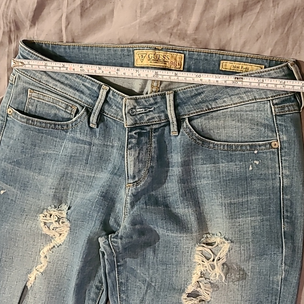 💥HOST PICK💥 Vintage Guess s.27 Mini Flare jeans - Picture 6 of 9